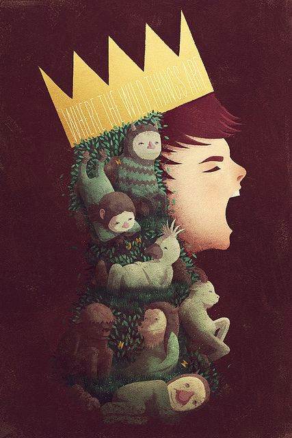 Drawing where the Wild Things are Let the Wild Rumpus Start Great Fanart Art Illustration Drawings