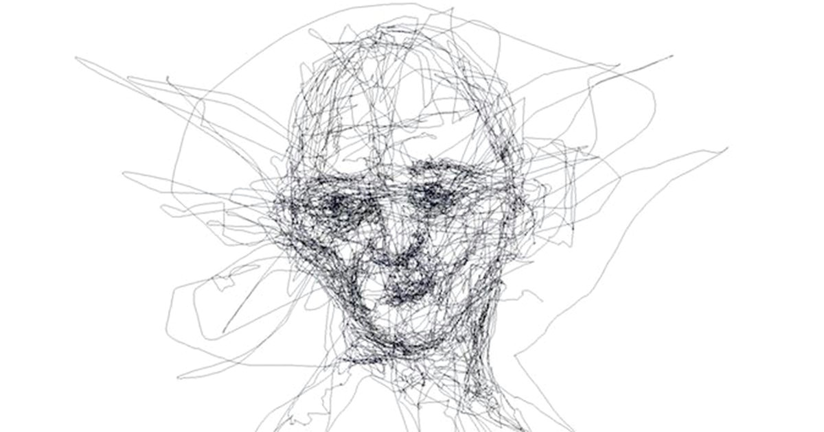Drawing with Eye Tracking I Draw Portraits Using Only My Eyes Internet Reads Drawings