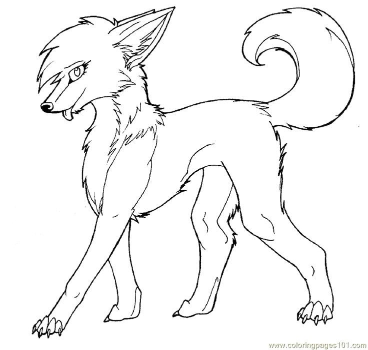 Drawing Wolf Black and White Fresh Black and White Wolf Coloring Pages Nicho Me