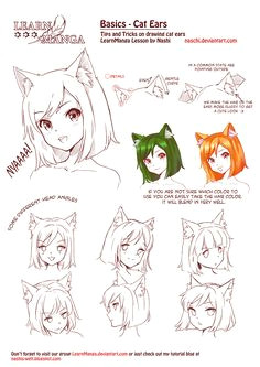 Drawing Wolf Ears 63 Best How to Draw Ears Images Drawing Tips How to Draw Manga