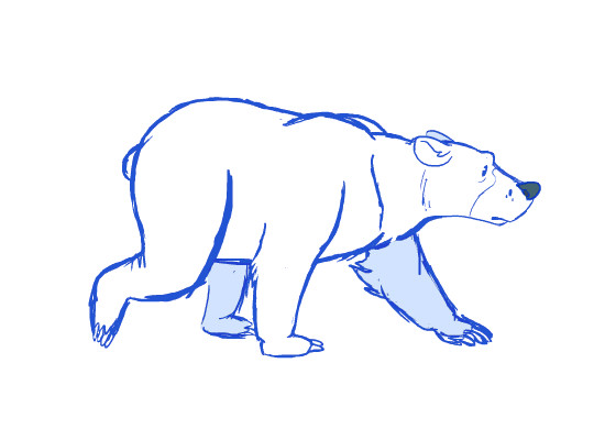 Drawing Wolf Gif Bear Walk Cycle by Morpheus306 Animatedgif Animation Animation