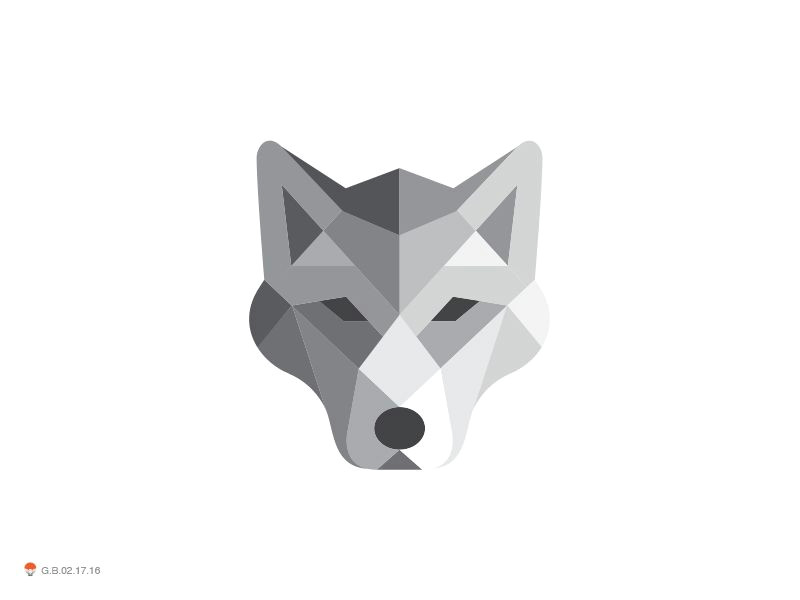 Drawing Wolf Logo Wolf Poly Illustrations Wolf Logo Design Logos