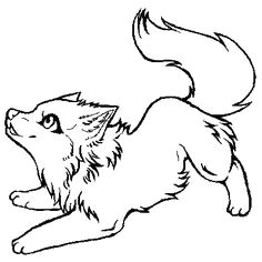 Drawing Wolf Puppies 119 Best Dog Line Art Drawing Images Dog Art Dachshund Dog Dog