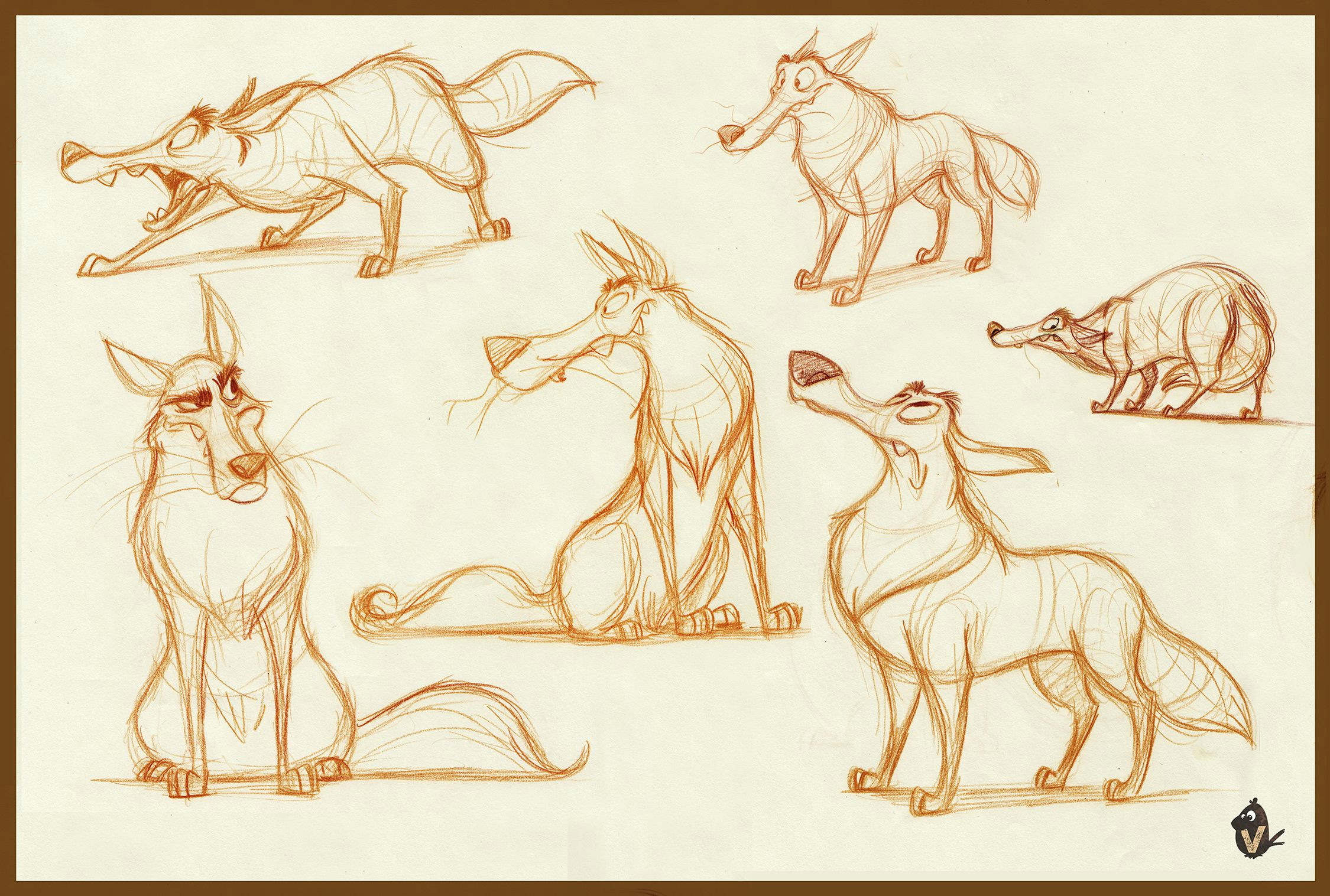 Drawing Wolf Studio Wolf Explorations Vipin S Character Design Pinterest Creature