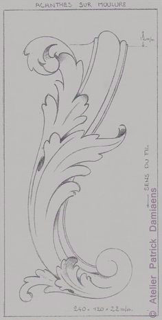 Drawing Wooden Things Wood Carving Acanthus D D N N Do Google Designs Carving Wood