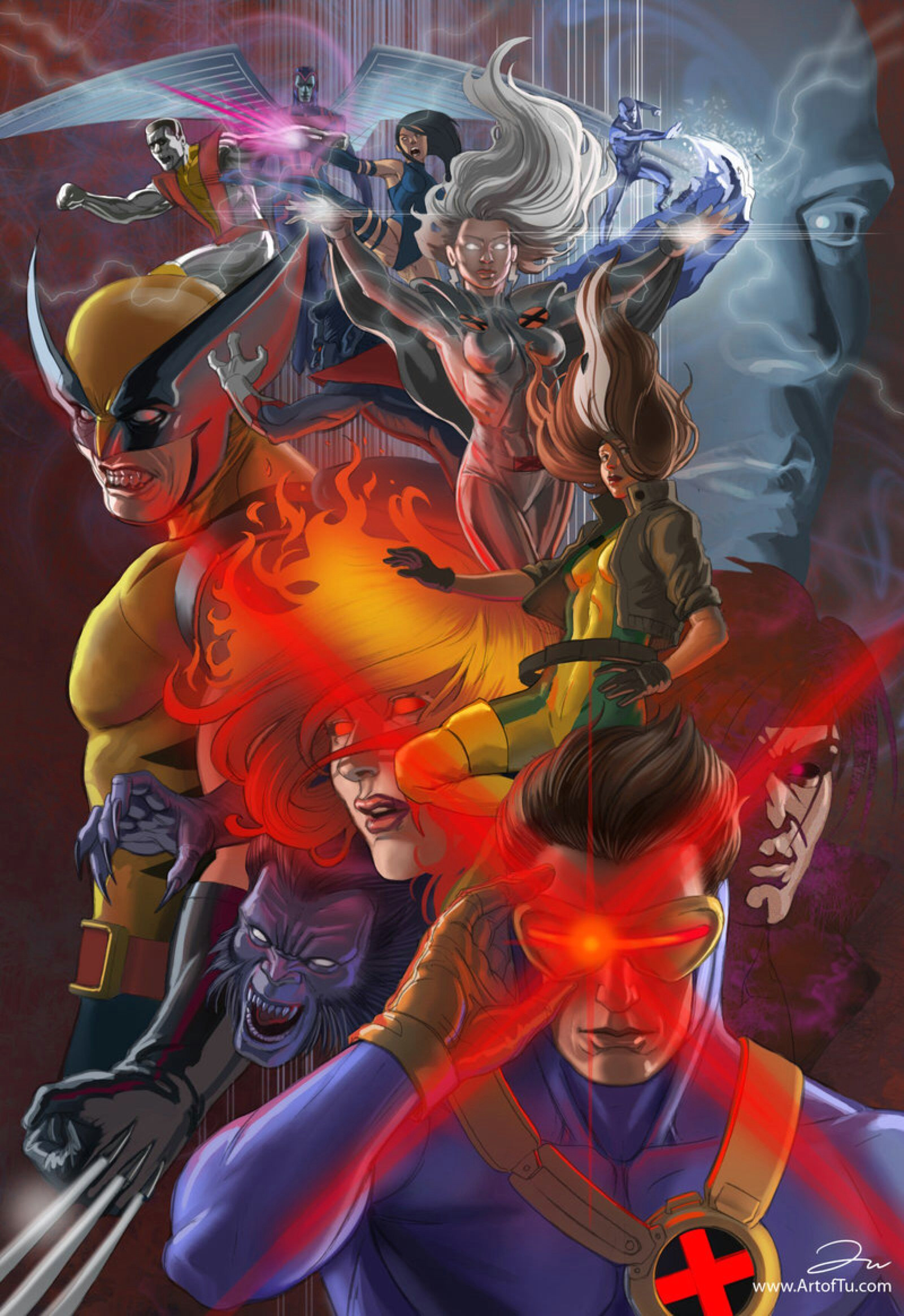 Drawing X-men Characters X Men by Artoftu On Deviantart X Men Pinterest X Men Marvel