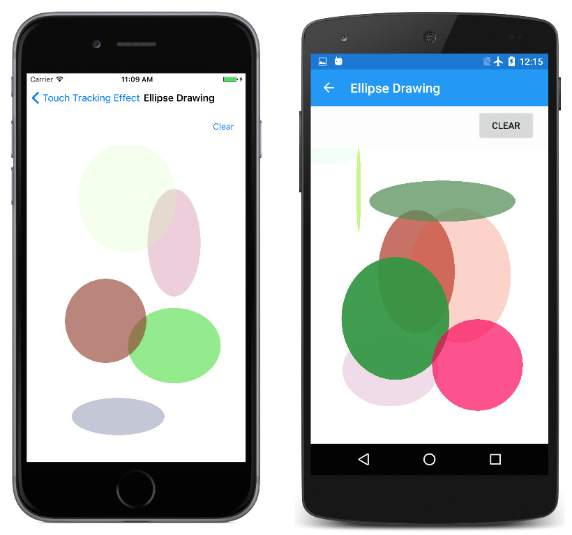 Drawing Xamarin forms Wywoa Ywanie Zdarzenia Z Efekta W Xamarin Microsoft Docs