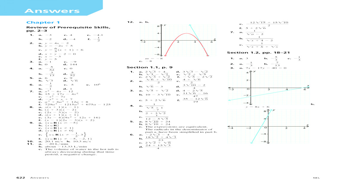 Drawing Y=mx C Worksheet Answers Mr Nguyen S Course Answers Pdf7x 17 Y 40 0 7 13 1 3 1 3