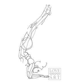 Drawing Yoga Poses 72 Best Yoga Art Images Draw Yoga Art Exercises
