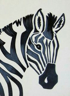 Drawing Zebra Stripes 72 Best Zebra Art Images Zebra Art Abstract Art Horses