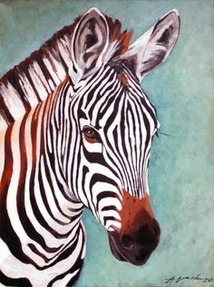 Drawing Zebra Stripes 92 Best Zebra Art Images Zebra Painting Zebra Art Horses