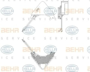 Drawing Zeta Lancia Zeta Heater Blower Resistor 2 0 2 0d 95 to 02
