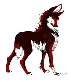 Drawing Zombie Wolf 110 Best Anime Wolves Images Fantasy Wolf Drawings Wolves