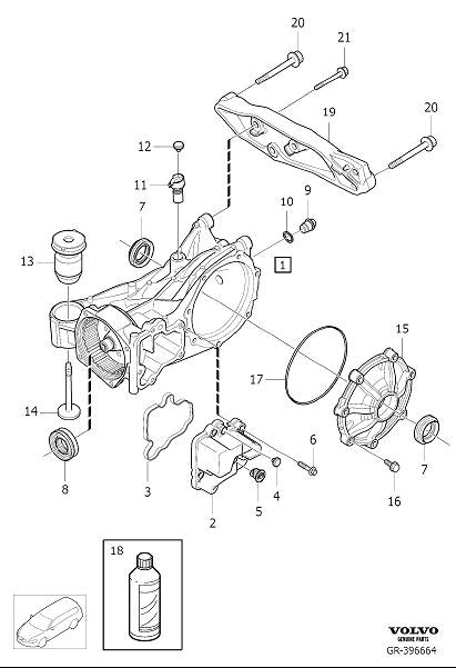 Drawings 8 Pro Price Differenzial Fur Volvo S90 Awd V90cc Xc90 2015 Pn 36010143 2