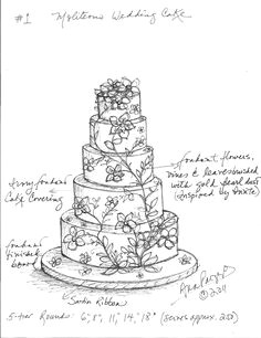 Drawings Easy Cake 31 Best Wedding Cake Sketches Images Cake Sketch Wedding Cake