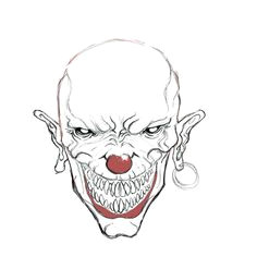 Drawings Easy Clown 141 Best Clown Images In 2019 Evil Clowns Clown Faces Clown Tattoo