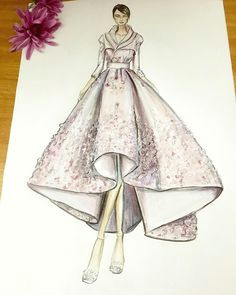 Drawings Easy Dress 721 Best Dresses Drawing Images Dress Drawing Fashion Drawings