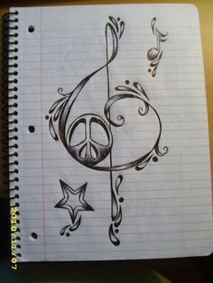 Drawings Easy Music 103 Best Drawing Music Images My Music song Notes Music is Life