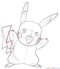 Drawings Easy Pikachu 93 Best Pikachu Drawings Images Drawings Manga Drawing Pikachu