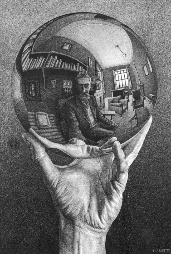 Drawings Hands Escher M C Escher Reflecting Escher Art Contemporary Art Mc