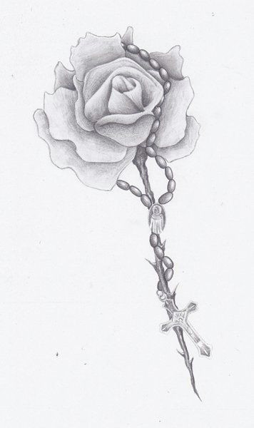 Drawings Of 2 Roses Pin by Jenny B On Drawings 2 Tatuagem Tatuagem De Rosario