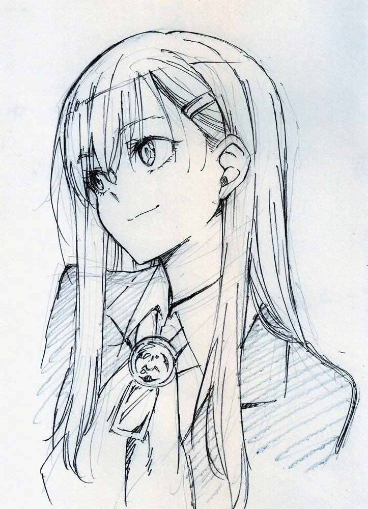Drawings Of Anime Girl Eyes Media Tweets by A A A A Silverblue0042 Twitter Sketch Art