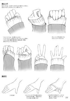 Drawings Of Anime Hands 111 Best References Of Anime Manga Hands Images How to Draw Hands