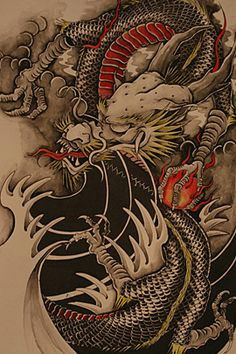 Drawings Of asian Dragons 245 Best Japanese Dragons Images Japanese Dragon Tattoos Japanese