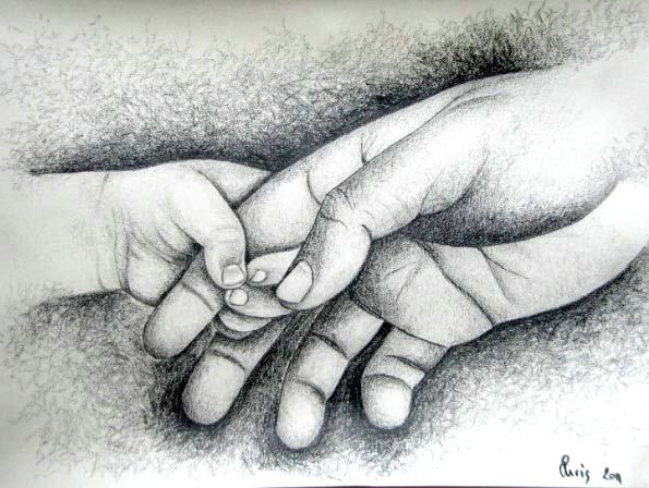 Drawings Of Baby Hands Resultado De Imagen De Dibujo Manos Padre E Hijo Drawing