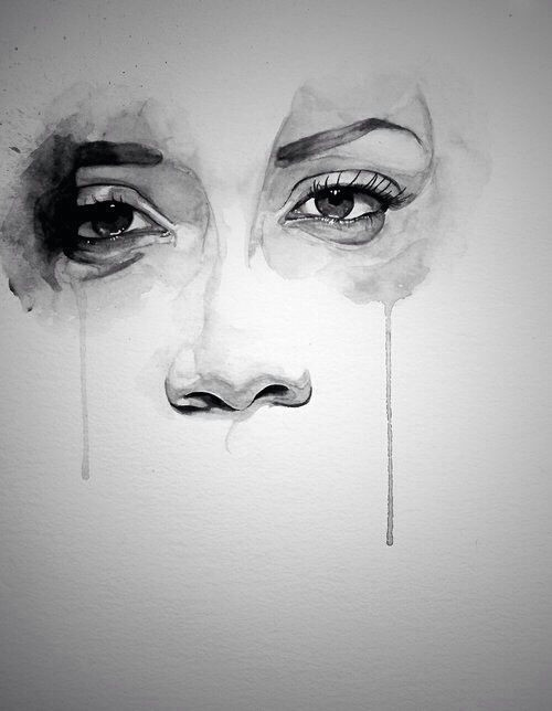 Drawings Of Closed Eyes Crying Don T Cry Baby Drawing Pinterest Drawings Art and Art Drawings