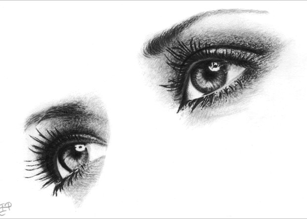 Drawings Of Creepy Eyes 60 Beautiful and Realistic Pencil Drawings Of Eyes Drawing Faces