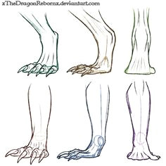 Drawings Of Dragons Feet How to Draw Dragon Legs Arms and Talons Step 7 Dragons Pinterest