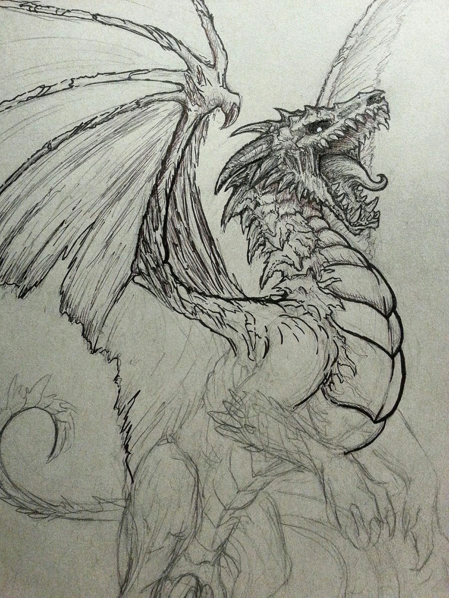 Drawings Of Dragons In Pencil Undead Dragon Sketch by Crystalsully On Deviantart Dragons