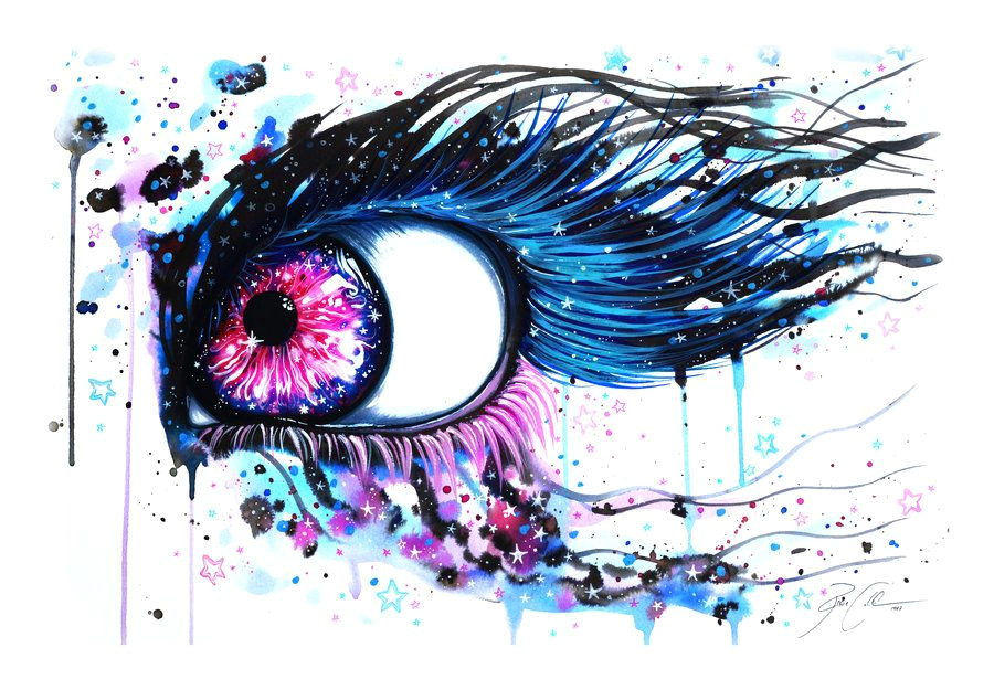 Drawings Of Eyes for Sale Contaminated On Sale by Pixiecold Deviantart Com On Deviantart