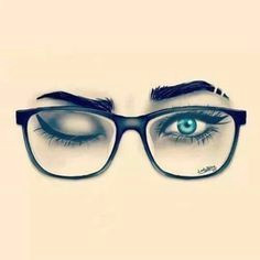 Drawings Of Eyes with Glasses Drawings Of A Girl with Glasses Google Search Eyes Pinterest