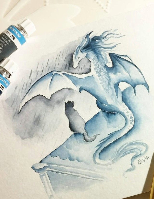Drawings Of Fantasy Dragons Rainy Days Zoom by Alviaalcedo Traditional Art Drawings