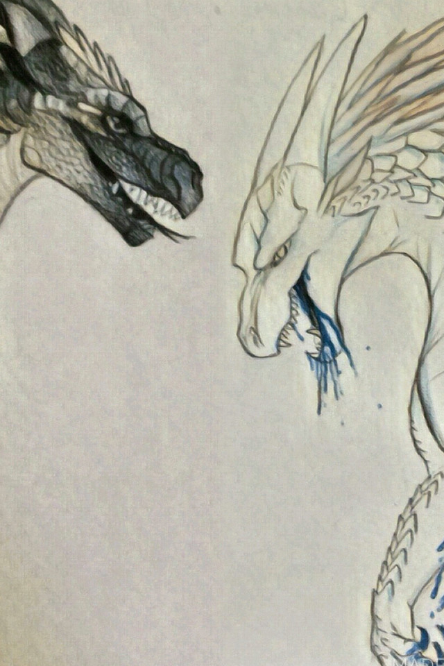 Drawings Of Fire Dragons Arctic S Death Wings Of Fire Pinterest Les Royaumes De Feu