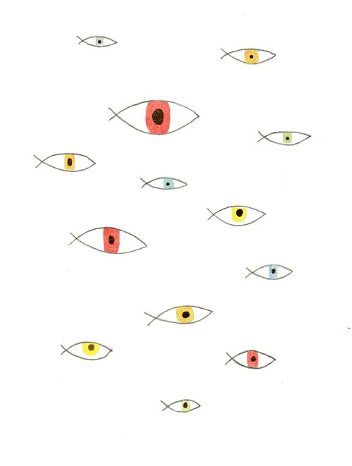 Drawings Of Fish Eyes thoughts 4 Fish Eyes Dadu Shin Drawing Painting Sculpting