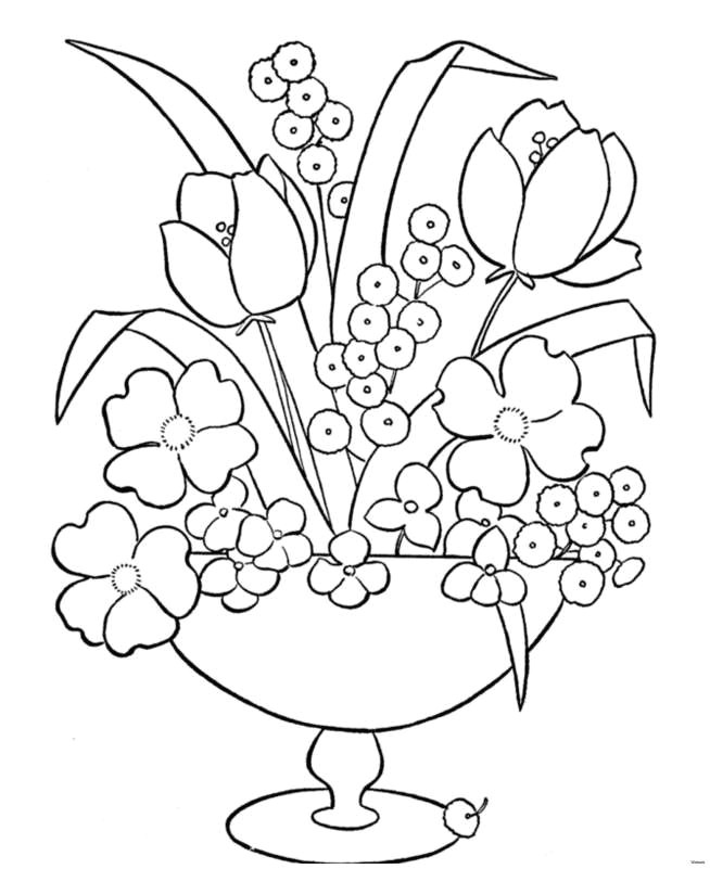 Drawings Of Flowers for Coloring to People that Want to Start Drawn Flowers but are Affraid to Get