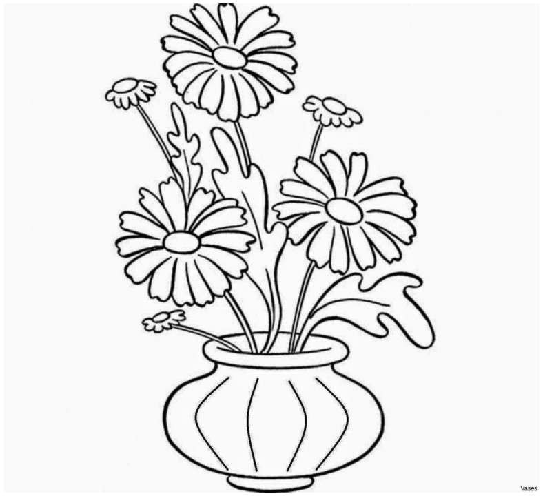 Drawings Of Flowers Pot Flower Pot Drawing Design Wajiflower Co
