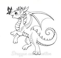 Drawings Of Friendly Dragons Free Printable Dragon Coloring Pages for Kids Dragon Sketch