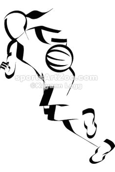 Drawings Of Girl Basketball Players 42 Best Basketball Designs Female Images Basketball Design