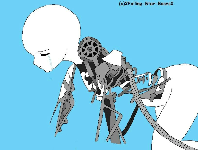 Drawings Of Girl Robots Pin by Shea On Art Robot Girl Drawing Base Robot