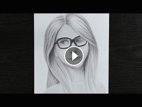 Drawings Of Girls Step by Step How to Draw Girl with Glasses Face Drawing Art arena Drawing