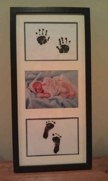 Drawings Of Hands Holding Baby Feet Baby Photo with Hand and Foot Prints Scan Hand Foot Prints to