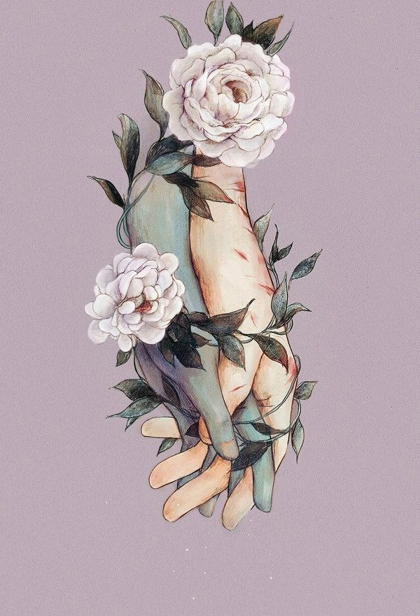 Drawings Of Hands Holding Roses Premeditation Screenshots Pinterest Hipster Art Wallpaper and
