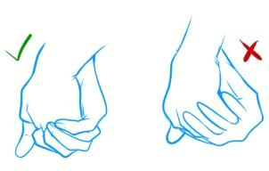 Drawings Of Hands Holding Step by Step How to Draw Holding Hands Step 3 Teaching Graphic Design