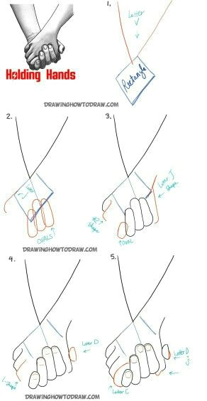 Drawings Of Hands Holding Step by Step Tutoeial Para Dibujar Personas tomadas De La Mano Art Ideas