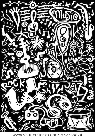 Drawings Of Hands Playing Instruments Abstract Music Background Collage Musical Instruments Hand Stock