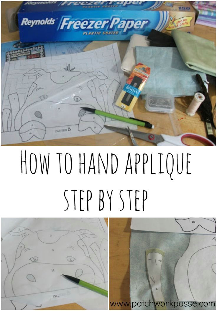 Drawings Of Hands Sewing Hand Applique How to Step by Step Freezer Paper Applique Pictures